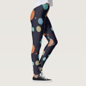 Planeten, sterren, melkweg leggings (Rechts)