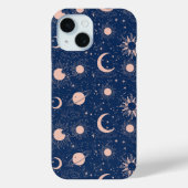 Planeten & Sterren Patroon Case-Mate iPhone Case (Achterkant)