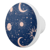 Planeten & Sterren Patroon Keramische Knop (Rechts)
