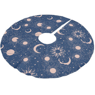 Planeten & Sterren Patroon Kerstboom Rok