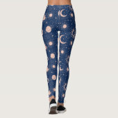 Planeten & Sterren Patroon Leggings (Achterkant)