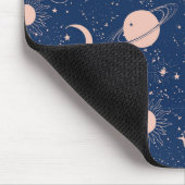 Planeten & Sterren Patroon Muismat (Hoek)