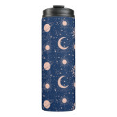 Planeten & Sterren Patroon Thermosbeker (Voorkant)