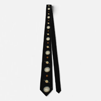 Planeten Stropdas Jupiter Saturn Mars Necktie