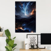 Planeten van de Verbeelding Poster (Thuiskantoor)