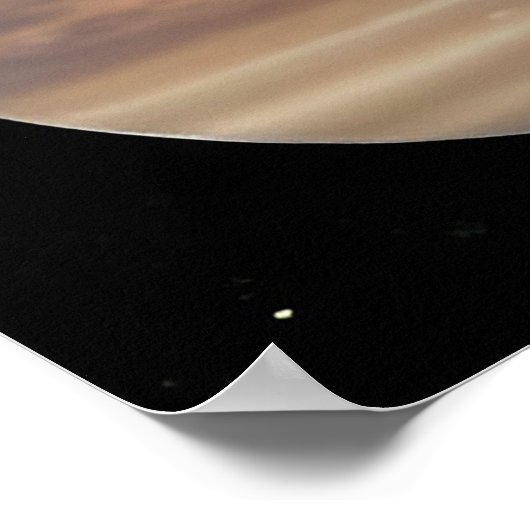 Planeten van het zonnestelsel in de ruimte poster (Hoek)