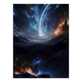 Planeten van Verbeelding Perfect Poster