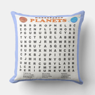 Planeten woord zoeken kussen