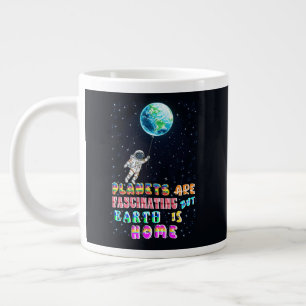 Planeten zijn fascinerend, maar de aarde is thuis grote koffiekop