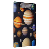 Planetenpatroon Klembord (Rechts)