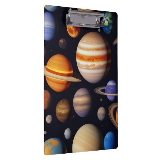 Planetenpatroon Klembord (Rechts)