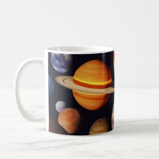 Planetenpatroon Koffiemok (Links)
