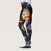 Planetenpatroon Leggings (Links)