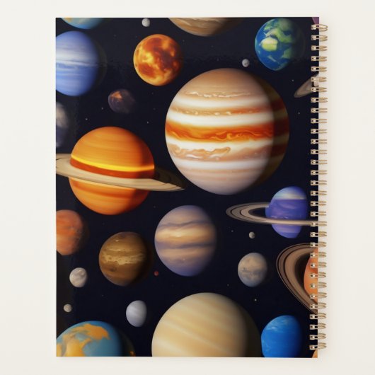 Planetenpatroon Planner (Achterkant)