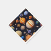 Planetenpatroon Servet (Hoek)