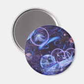 Planetentelers, planetentelers Steven Vincent... Magneet (Voorkant / Achterkant)