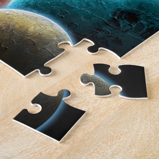 Planeteststerrenstelsel Legpuzzel (Zijkant)