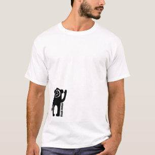 PlanetHYLO BW Mannen t-shirt FRONT & BACK