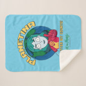 Planetina - Elke vuilbit telt Sherpa Deken (Voorkant (horizontaal))