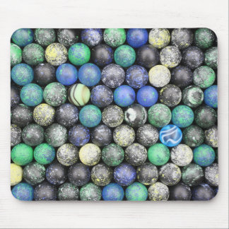 Planetoïden abstract afbeelding muismat