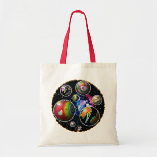 Planetoïden Canvas tas