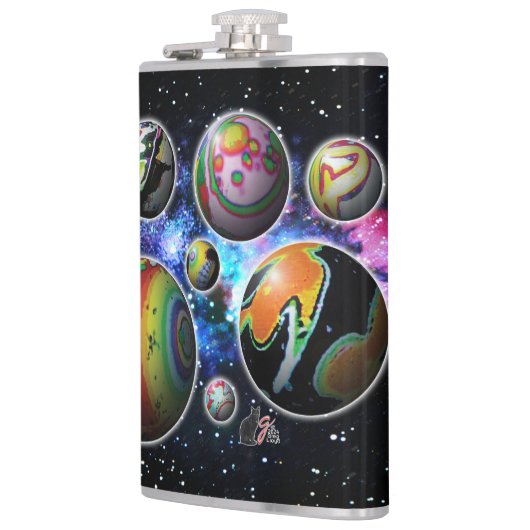 Planetoïden Heupfles (Links)