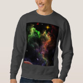 Planetoïden in het Nebula Cluster Basic Sweatshirt (Voorkant)