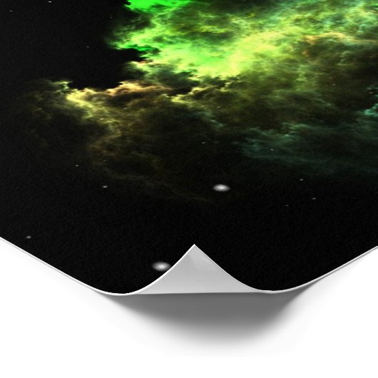 Planetoïden in het nebulascluster poster (Hoek)