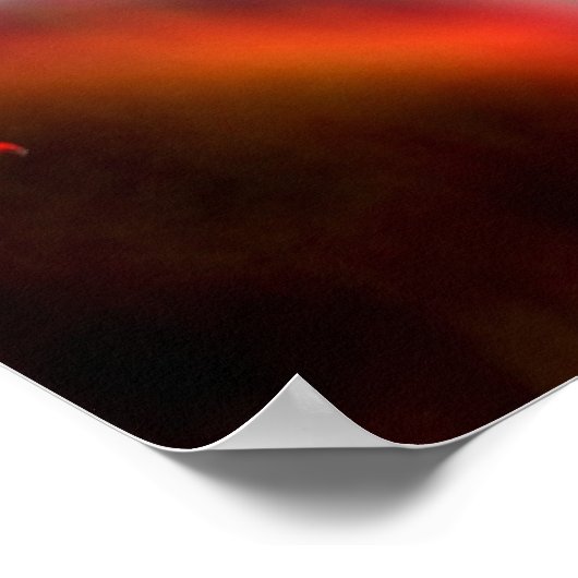 Planetoïden in het nebulascluster RR90 Poster (Hoek)