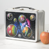 Planetoïden metalen lunchbox (In situ)