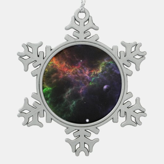 Planetoïden - Ornament met nebulascluster (Voorkant)