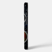 Planetoïden sterk Case-Mate iPhone case (Achterkant / Links)