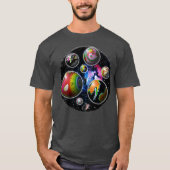 Planetoïden T-Shirt (Voorkant)