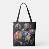 Planetoïden Tote Bag (Achterkant)