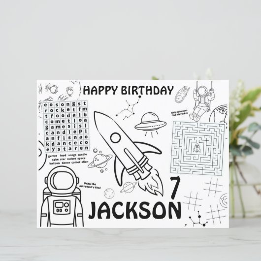 Planetplaatjes, werkblad buitenruimte (Staand voorkant)