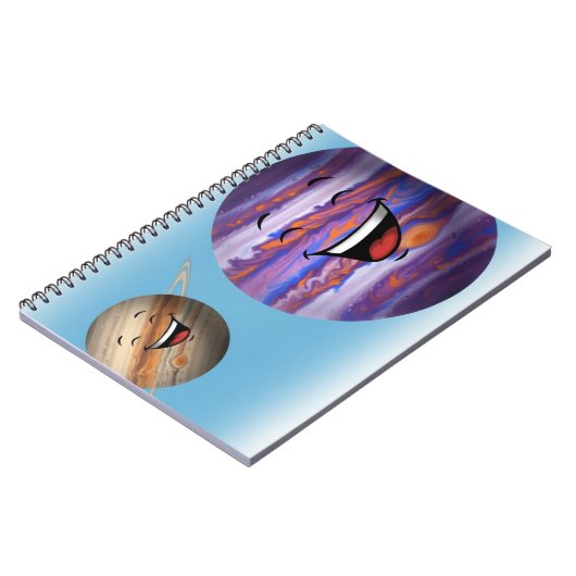 Planets Notebook for Kids Notitieboek (Linkerzijde)