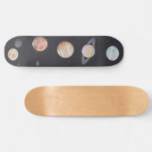 PLANETS skateboard (Horizontaal)