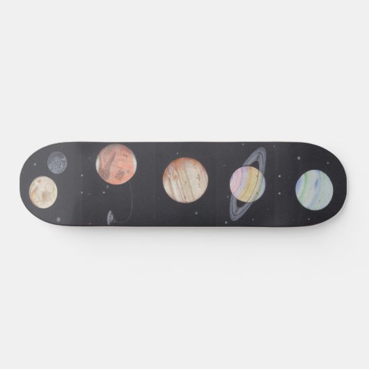 PLANETS-skateboard Persoonlijk Skateboard (Horizontaal)
