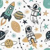 Planets & Stars Blanket Baby Boy Shower Gift Fleece Deken