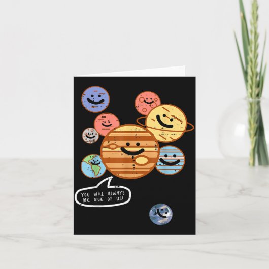 Planets You Will Always Be One Of Us Galaxy Women  Kaart (Voorkant)