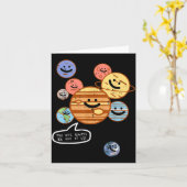 Planets You Will Always Be One Of Us Galaxy Women  Kaart (Gele Bloem)