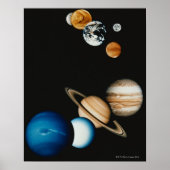 Planetsamenstelling Poster (Voorkant)