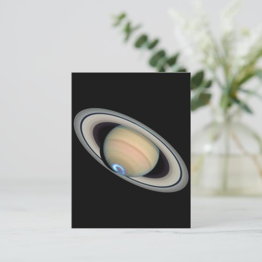 PLANETSATURN (zonnestelsel) ~ Briefkaart (Staand voorkant)