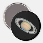 PLANETSATURN (zonnestelsel) ~ Magneet (Voorkant / Achterkant)