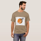 Planett – Grafisch T-Shirt in kosmische stijl (Voorkant volledig)
