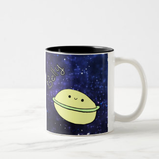 Planettekening van de Mok Kawaii-plant "Planet Bel