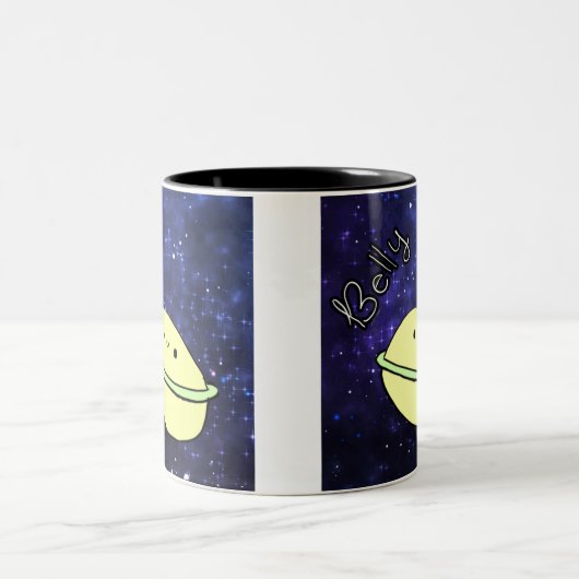 Planettekening van de Mok Kawaii-plant "Planet Bel (Center)