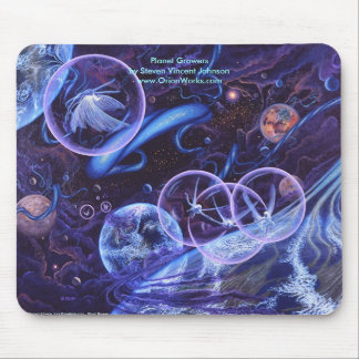 Planettelers, planettelers, Steven Vincent.. Muismat