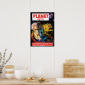  planetverhalingen Alien Invasion Poster (Keuken)