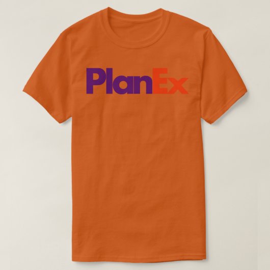PlanEx T-shirt (Design voorkant)